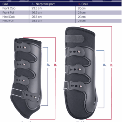 Harry Horse - Guêtres Grand prix arrière (noires ou blanches)