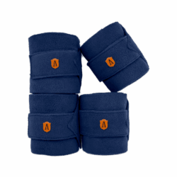 Ave & Me bandes de polo marine