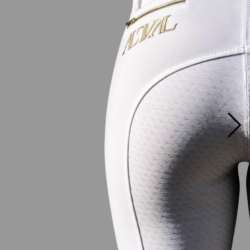 Als Sport - Pantalon d’équitation Full Grip taille haute Geni-AL - Blanc