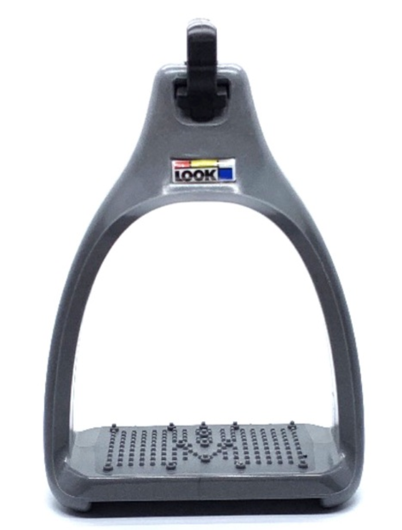 étriers Rid'Up Fun gris sécurité équitation