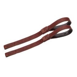 Bates - Étrivières cuirs webbers - marrons 70cm