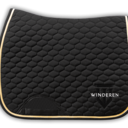 Winderen - Tapis de dressage (plusieurs coloris) - Noir / gold