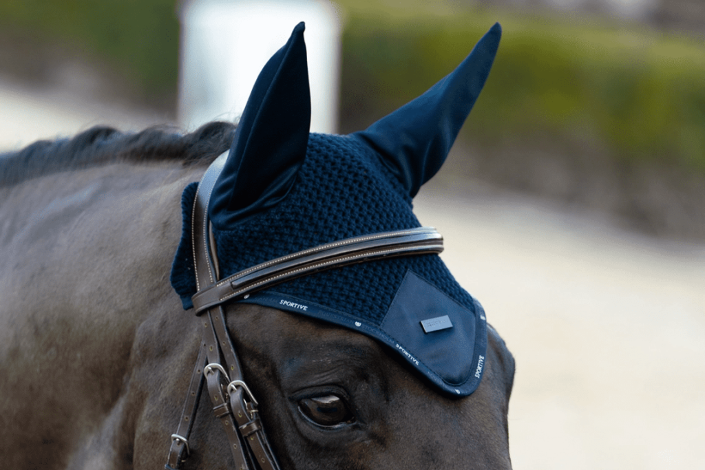 Kentucky Bonnet Anti-Mouches Wellington Sparkling Logo Marin