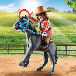 Playmobil - Cavalière et cheval