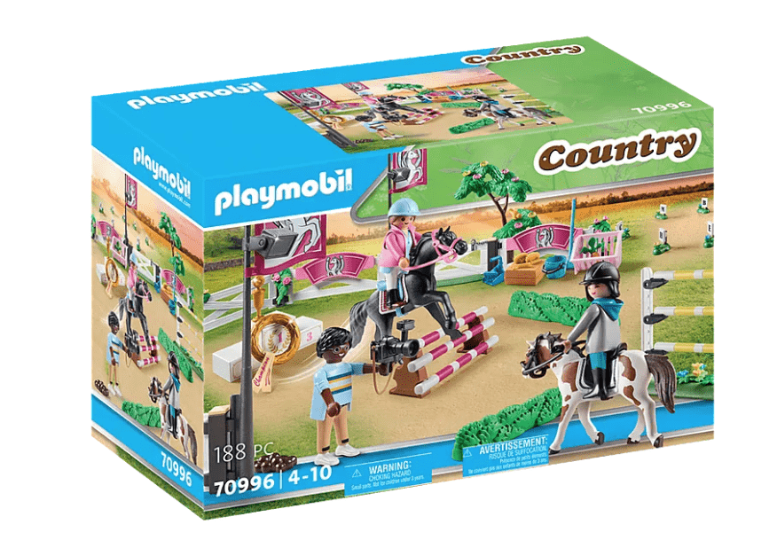 70996 Parcours d'obstacles avec chevaux 1