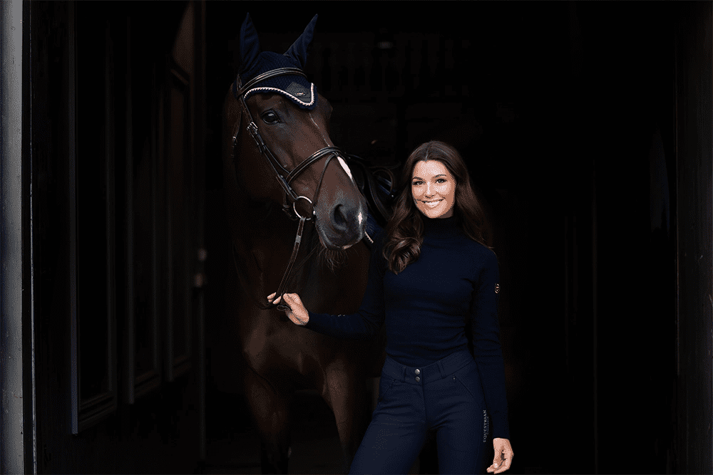 Equestrian Stockholm - Pull col roulé - Royal classic Equestrian Stockholm - Pull col roulé - Royal classic