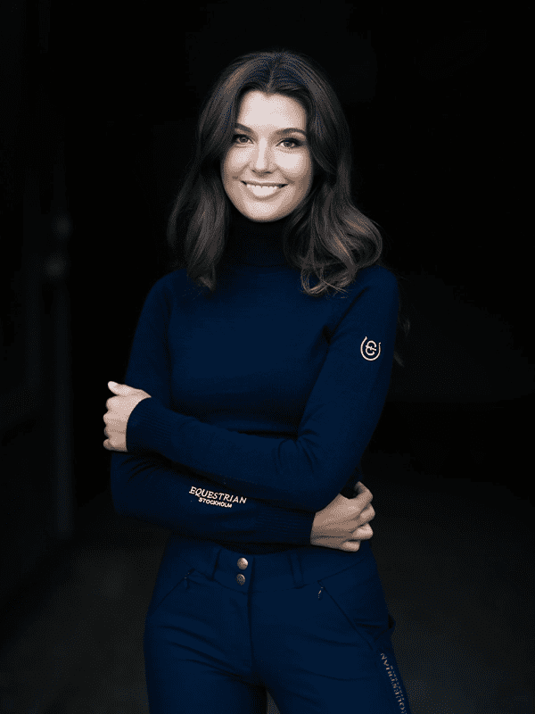 Equestrian Stockholm - Pull col roulé - Royal classic Equestrian Stockholm - Pull col roulé - Royal classic