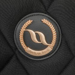 Back on track - Tapis dressage collection Haze - Noir Rose gld