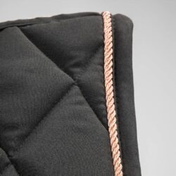 Back on track - Tapis dressage collection Haze - Noir Rose gld