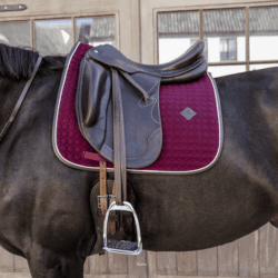 Kentucky - Tapis dressage classic leather - Bordeaux