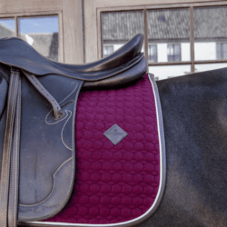 Kentucky - Tapis dressage classic leather - Bordeaux
