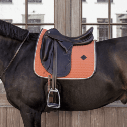 Kentucky - Tapis dressage classic leather - Orange