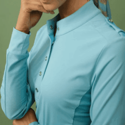 Ps of sweden - Chemise à manches longues Chicki - Turquoise