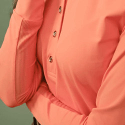 Ps of sweden - Chemise à manches longues Chicki - Corail