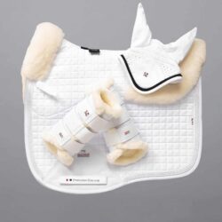 Premier Equine - Tapis close contact Merino Dressage - Blanc