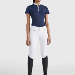 Tommy Hilfiger - Haut concours manches courtes Fresh Air' Performance Zip Collar