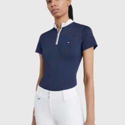 Tommy Hilfiger - Haut concours manches courtes Fresh Air' Performance Zip Collar