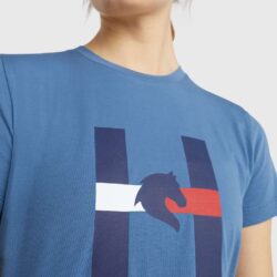 Tommy Hilfiger - Tee-shirt H Horse Print - blue cost