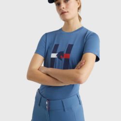 Tommy Hilfiger - Tee-shirt H Horse Print - blue cost
