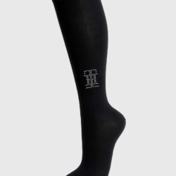Tommy Hilfiger - TH Rhinestone Summer Socks - Noires