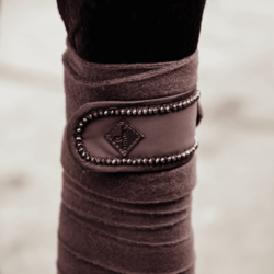 Kentucky - Bandes de polo pearls - Brun