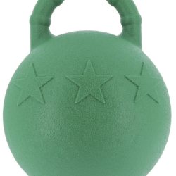 Hippotonic - Ballon à poignée pour chevaux - Vert
