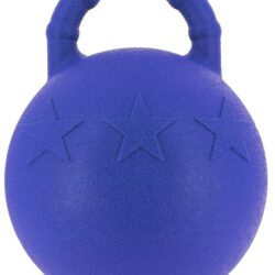 Hippotonic - Ballon à poignée pour chevaux - Bleu roi