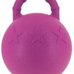 Hippotonic - Ballon à poignée pour chevaux - Fushia