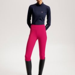 Tommy Hilfiger - Baselayer high neck manches longues - Desert sky