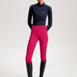 Tommy Hilfiger - Baselayer high neck manches longues - Desert sky