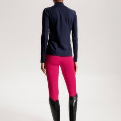 Tommy Hilfiger - Baselayer high neck manches longues - Desert sky