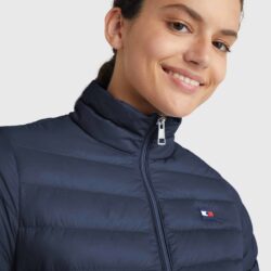 Tommy Hilfiger - Veste Women Light Re-Down manches longues - DESERT SKY