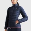Tommy Hilfiger - Veste Women Light Re-Down manches longues - DESERT SKY