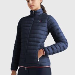 Tommy Hilfiger - Veste Women Light Re-Down manches longues - DESERT SKY
