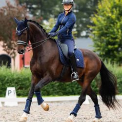 Equestrian Stockholm - Tapis de dressage Modern - Lagoon blush