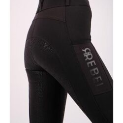 Montar - Pantalon Rebel Taille haute FG - Noir