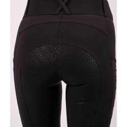 Montar - Pantalon Rebel Taille haute FG - Noir