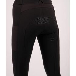 Montar - Pantalon Rebel Taille haute FG - Noir