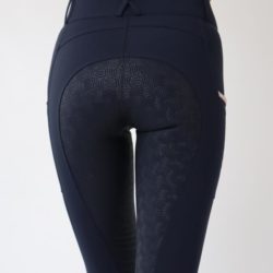 Montar - Pantalon Rebel logo & pipe - Rose gold Navy