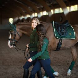 Equestrian Stockholm - Tapis de dressage - Forest Green