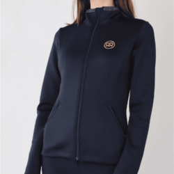 Montar - Rebel - Veste col montant Fullzip Cristal Rosegold - Marine