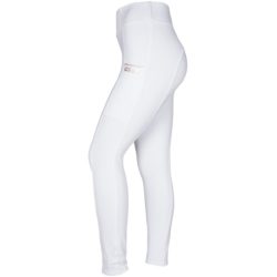 Montar - Rebel - Legging crystal logo RoseGold FG - Blanc