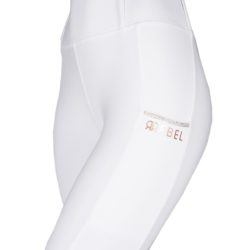 Montar - Rebel - Legging crystal logo RoseGold FG - Blanc