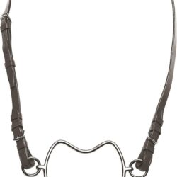 Norton - Montant + mors Chifney club 125 - Noir