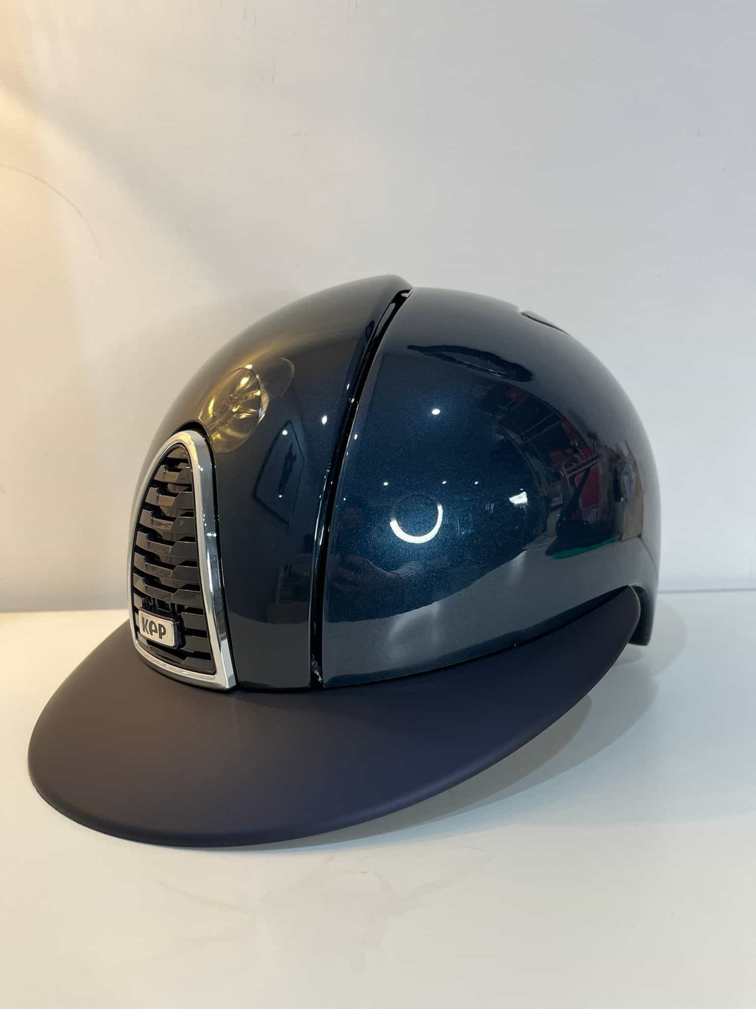 CRS2.BLU.M.CHU.PO Cromo 2.0 Shine Blue, M, Visère POLO mat bleu (1)