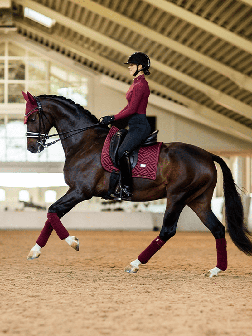 red-dressage-saddle-pad-dressyrschabrak-dressurschabracke-dressuur-zadeldekje-2