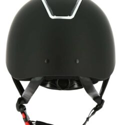 Equithème - Casque Glint mat - Noir insert argenté