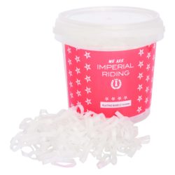 Imperial Riding - Elastiques à criniére silicone IRHProfi 150gr - Blancs