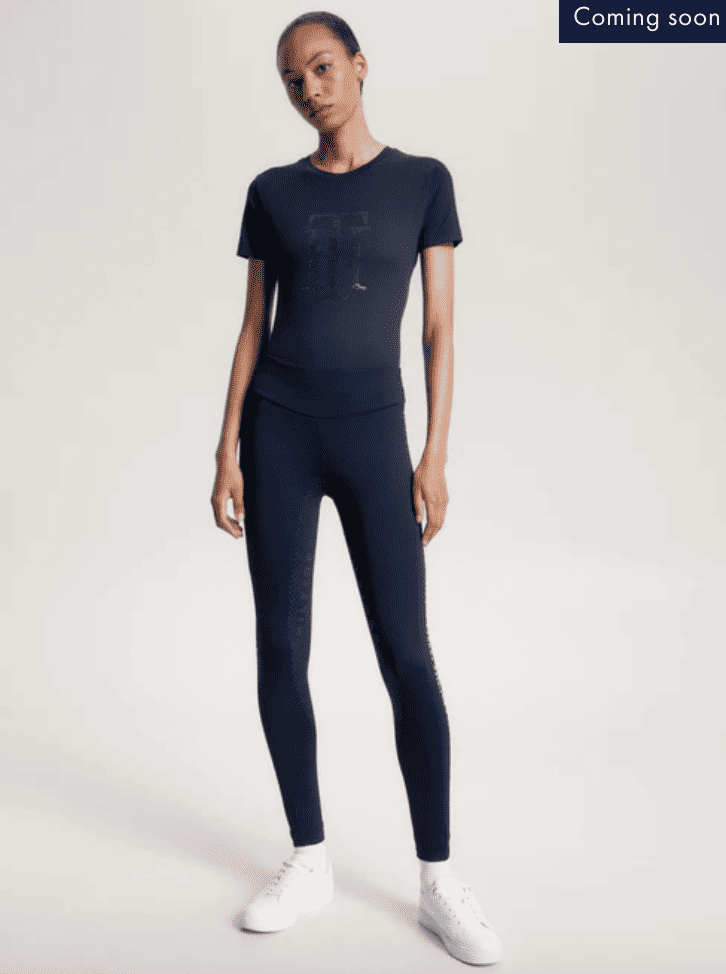 Tommy Hilfiger - Leggings Full grip ROME - Desert sky Tommy Hilfiger - Leggings Full grip ROME - Desert sky