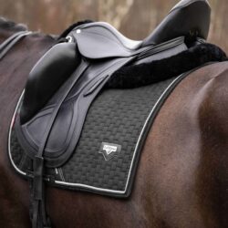 Lemieux - Tapis de dressage suède puissance - Noir